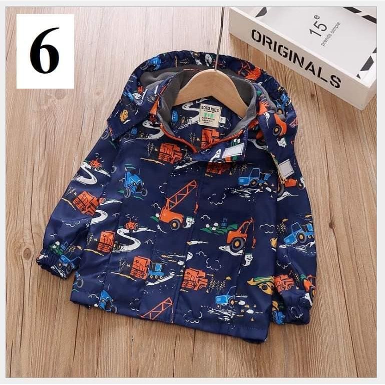 ÁO GIÓ LÓT NỈ CHO BÉ