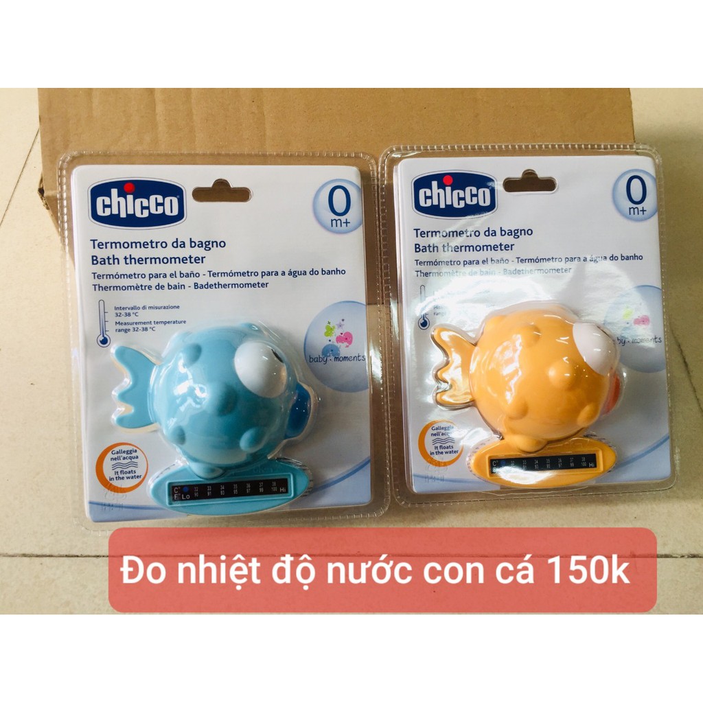 Đo nhiệt độ nước tắm hình con vật Chicco