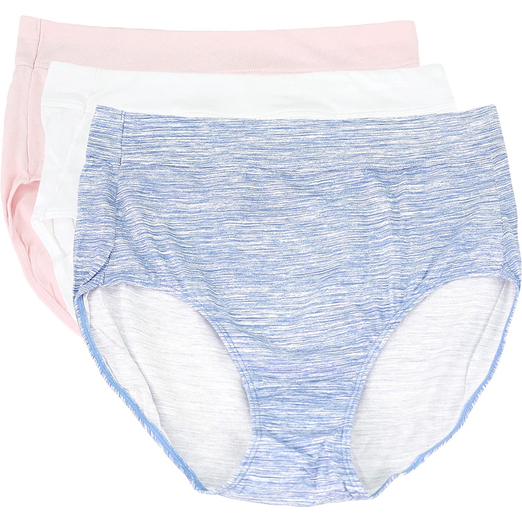 Hàng xuất xịn - Set 5c Quần lót cotton dáng Briefs xuất khẩu có big size