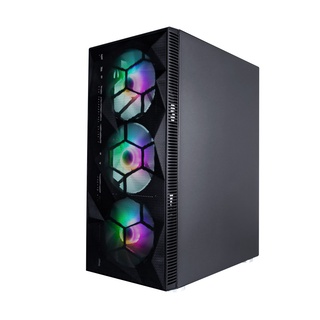 Vỏ case máy tính 1ST PLAYER FIREBASE X7 (2 Mặt Kính Cường Lực, 4 Fan) NEW