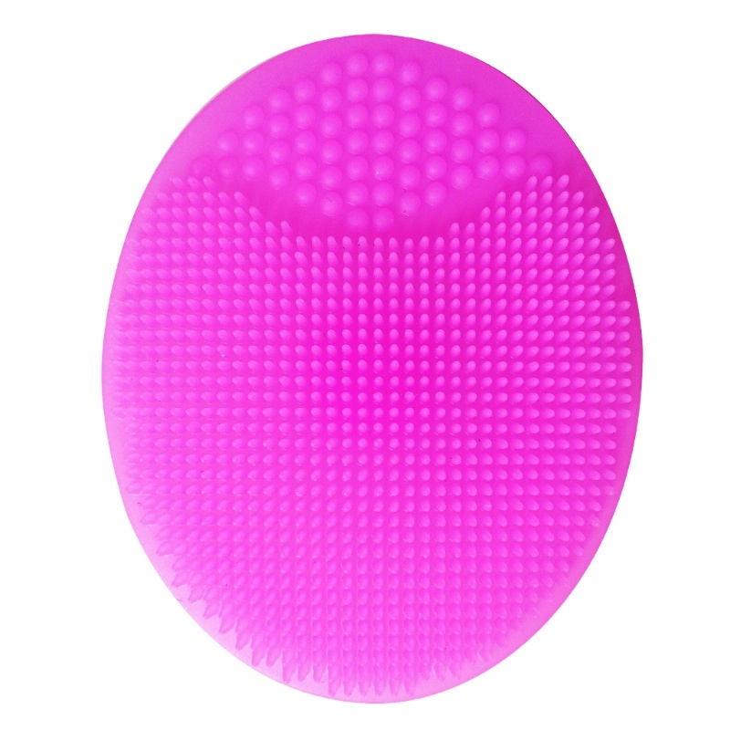 Bàn Chải Silicon Rửa Mặt Tẩy Tế Bào Chết Tiện Dụng