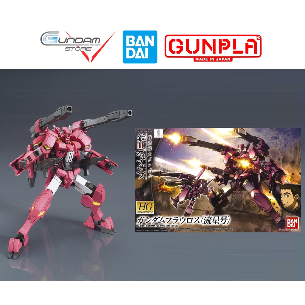 Mô Hình Gundam HG Flauros 1/144 HGIBO Iron Blooded Orphans Đồ Chơi Lắp Ráp Anime Nhật