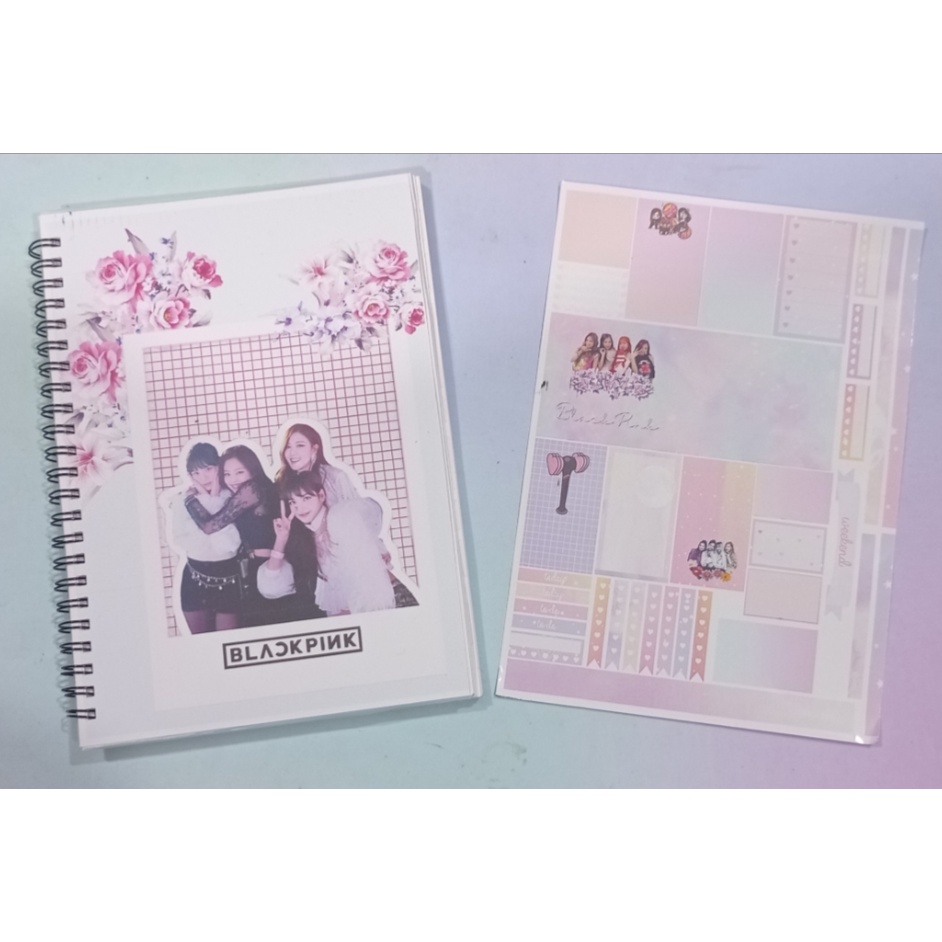 Sổ bullet journal blackpink SBJ1 A5 100 trang 160gsm blink chấm kẻ ngang monthly planner  Sổ tay vẽ chì Sketchbook