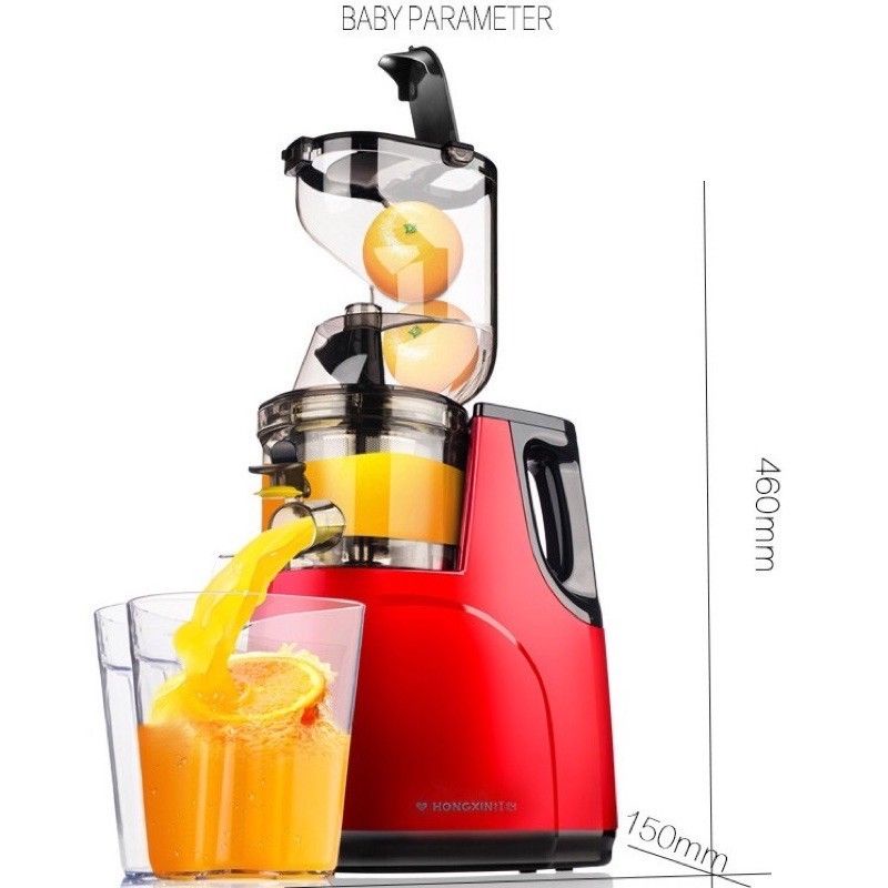 [CAO CẤP]Máy Ép Hoa Quả Trái Cây Nineshield F8B Siêu Mạnh, Tách Riêng Nước Và Bã