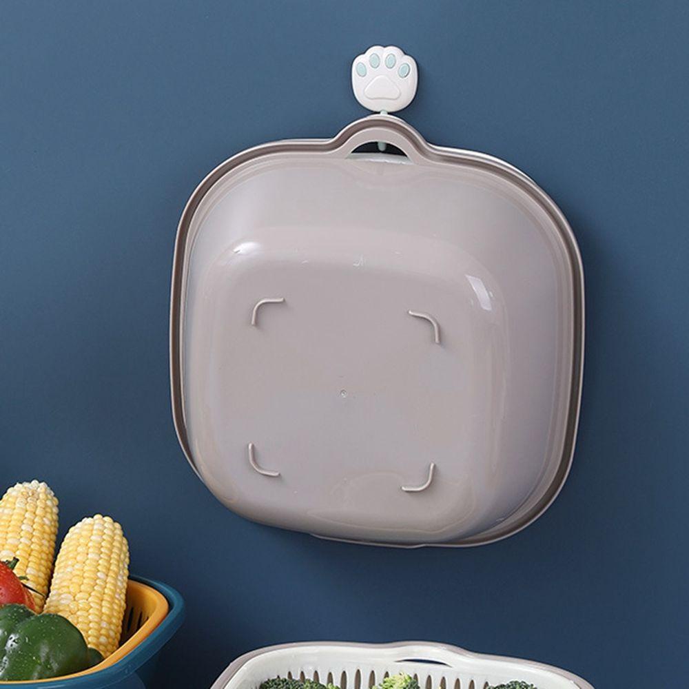 IVORY Rổ Rửa Trái Cây Bằng PP Hai Lớp Ráo Nước Đa Năng