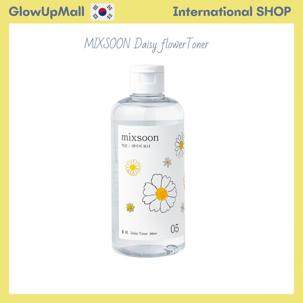 [MIXSOON] Toner chiết xuất hoa nguyên chất - Daisy Flower Toner 300ml