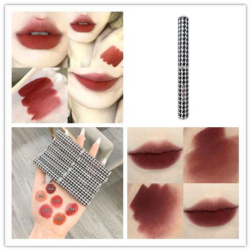 Son Môi 6 Màu Tùy Chọn Lâu Trôi Chống Thấm Nước Tiện Dụng