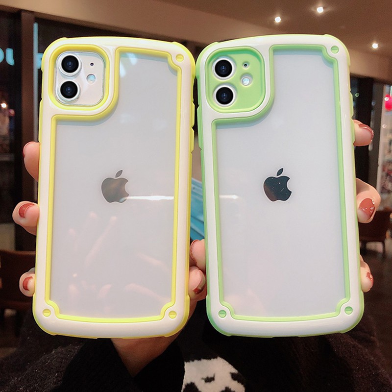 [ iphone 12 ] BUMPER Ốp lưng Điện Thoại Thời Trang Dành Cho Iphone 12 11 Pro Max X Xr Xs Max 6 6s 7 8 Plus Ốp điện thoại