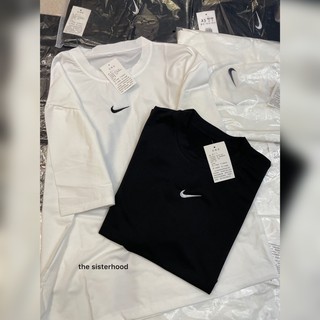 Áo thun trơn unisex freesize đen - trắng