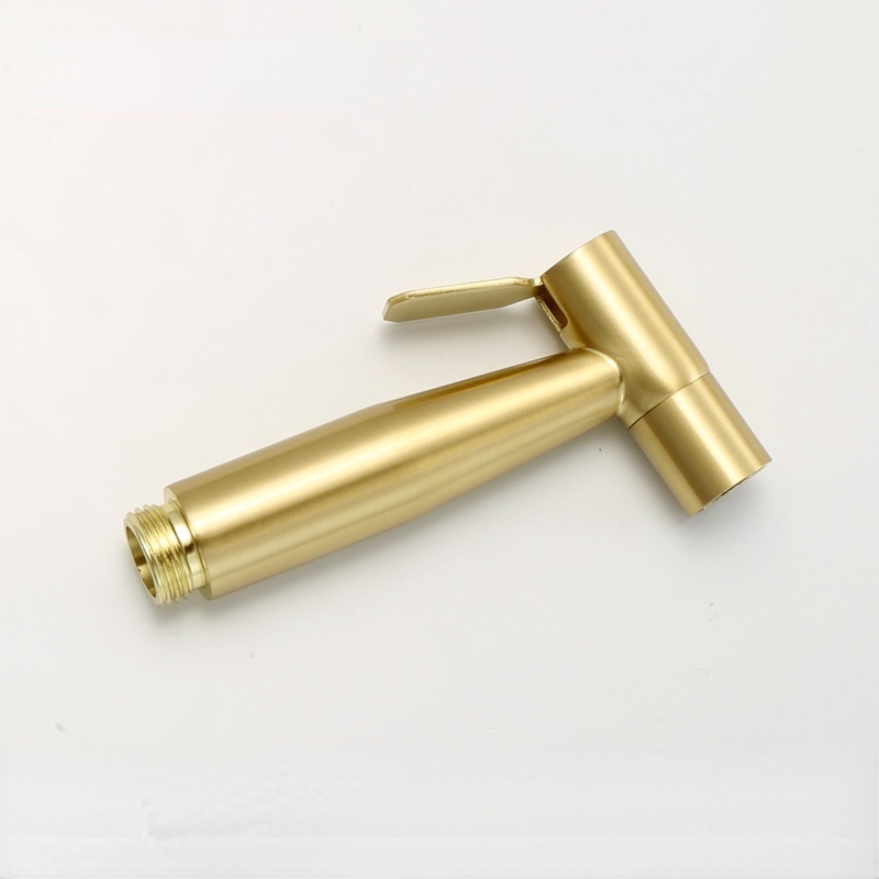 Van Giá Đỡ Vòi Xịt Toilet Màu Vàng Kim