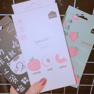 Hộp set 5 tấm dán lạnh giảm nhiệt hè -nhiều mẫu ảnh thật