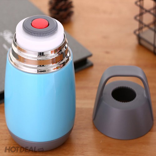 BÌNH Ủ CHÁO MINI 450ML- LÕI INOX GIỮ NHIỆT - SHOP SƠ SINH GIÁ XƯỞNG