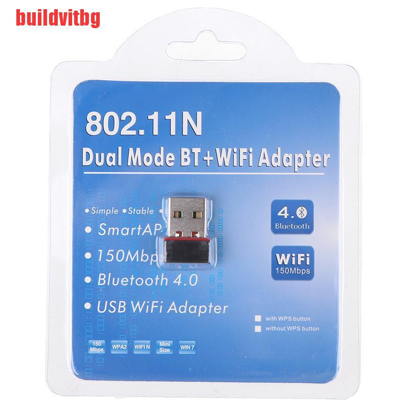 Thẻ Mạng Không Dây Bluetooth Mini Usb Wifi Bt4.0 150m Gvq | BigBuy360 - bigbuy360.vn