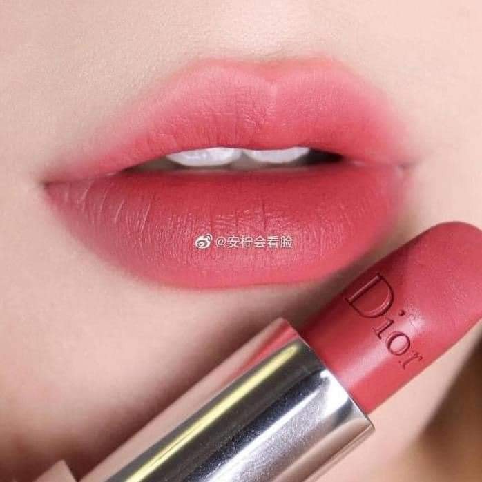 Son Dior mini matte màu hồng đất 772