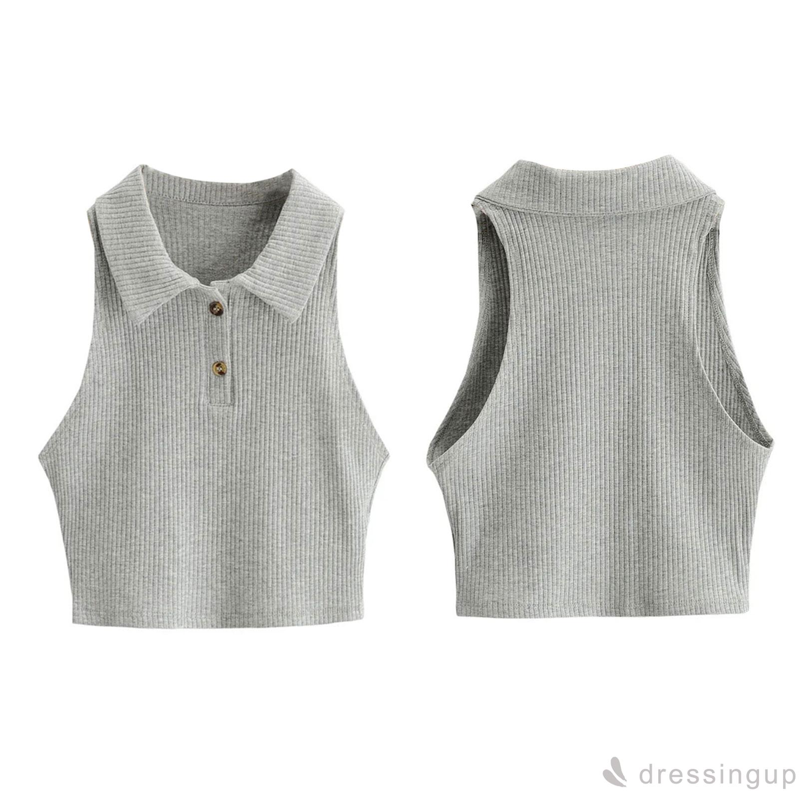 Áo Sát Nách Màu Trơn Thiết Kế Quyến Rũ Cho Nữ | BigBuy360 - bigbuy360.vn