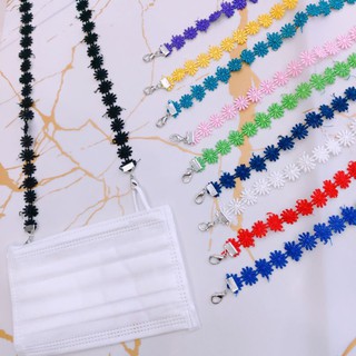 //LUXUBU// Dây đeo khẩu trang ren hoa / Flower mask strap / dây móc chống lạc khẩu trang