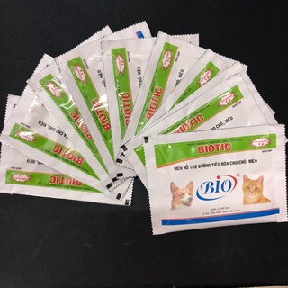Men tiêu hoá biotic - hỗ trợ tiêu hoá chó, mèo