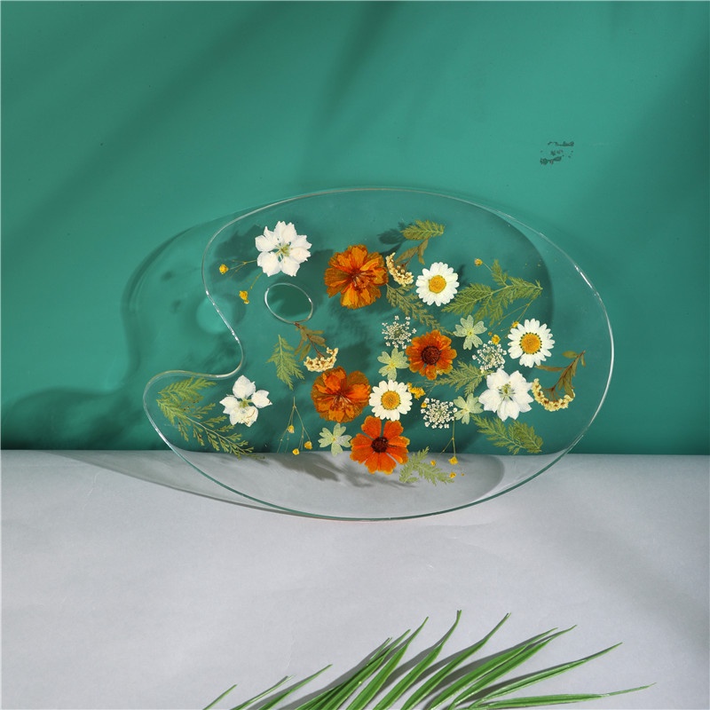 Khuôn Silicon Bảng Màu Vẽ Làm Thủ Công Handmade