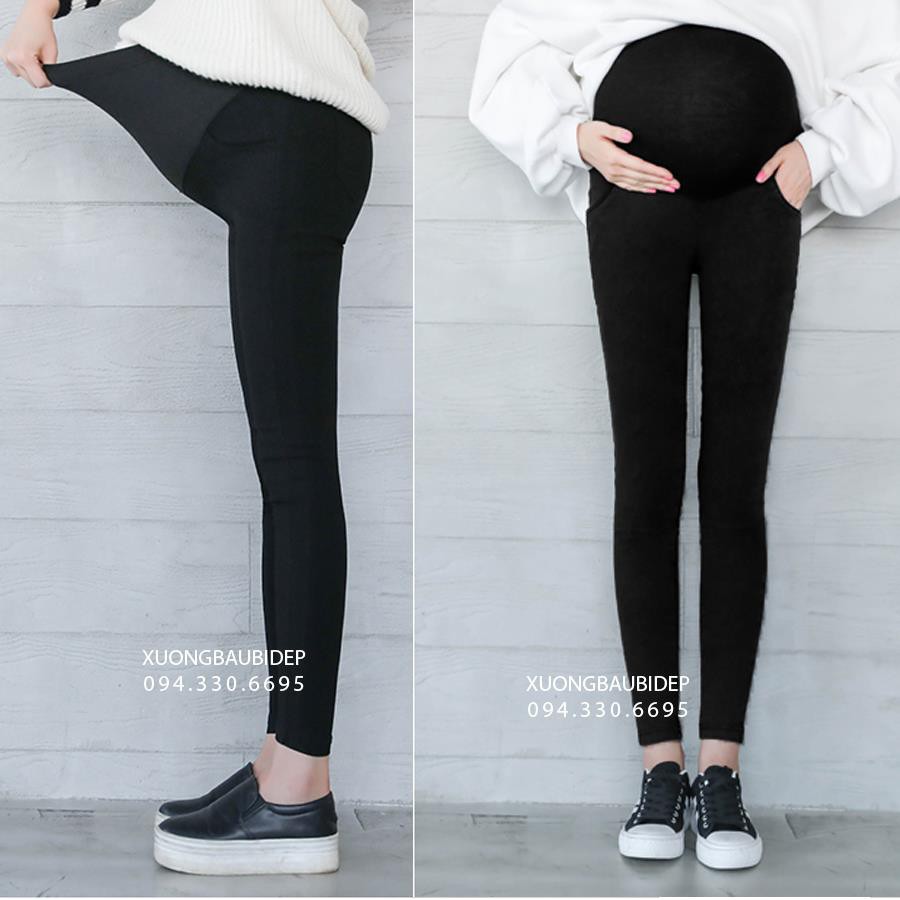 QUẦN BẦU CÓ ĐÁP BỤNG - (Đủ size từ 40-90kg)