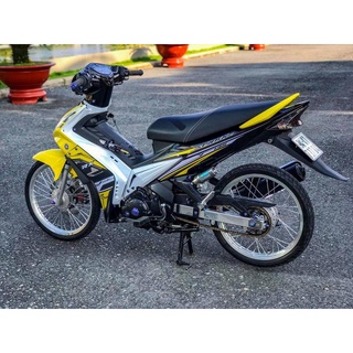 Tem rời ex nhỏ 2006-2010 spark rx dán xe vàng bụng đen