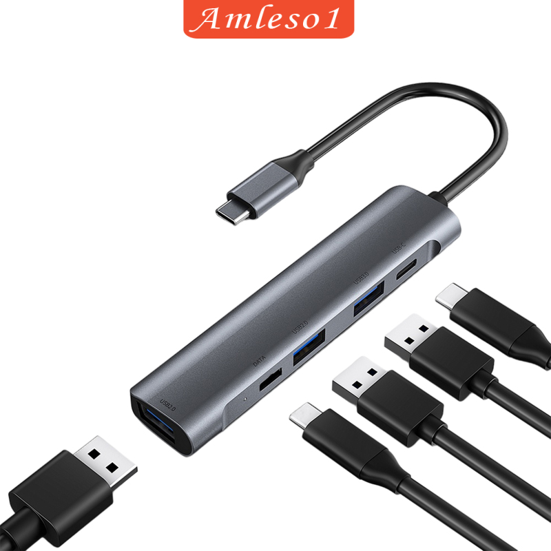 Bộ Chia Usb 3.0 2.0 60w Pd Cho Macbook Pro Air