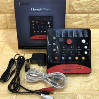 Sound Card Icon Upod Pro thiết bị thu âm hát live stream