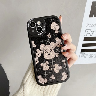 Ốp Điện Thoại Chống Sốc Hình Gấu Cho Vivo Y11 Y17 S1 Y91c Y20 Y12s Y12a Y76s V20Pro V23 Y11s Y19 Y30 Y72 Y50 V15 V11I