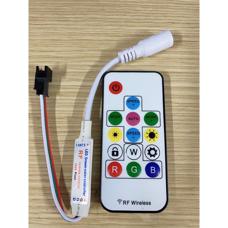 Mạch điều khiển led phun màu RF ic 1903, 2811 (RF full color) led dây, led cuộn | BigBuy360 - bigbuy360.vn