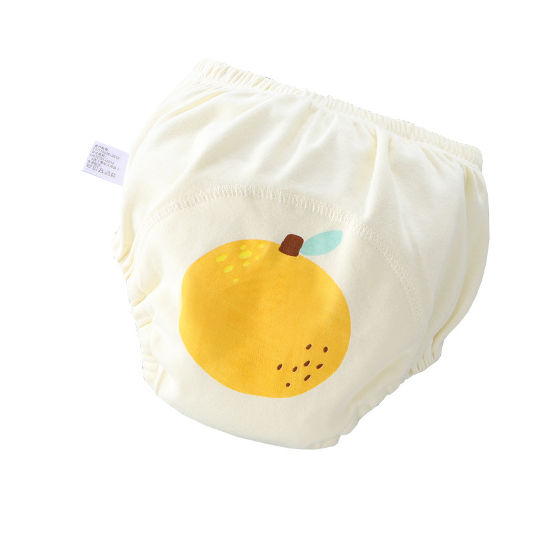 Quần Tã Bằng Cotton Họa Tiết Trái Cây Xinh Xắn Dành Cho Các Bé