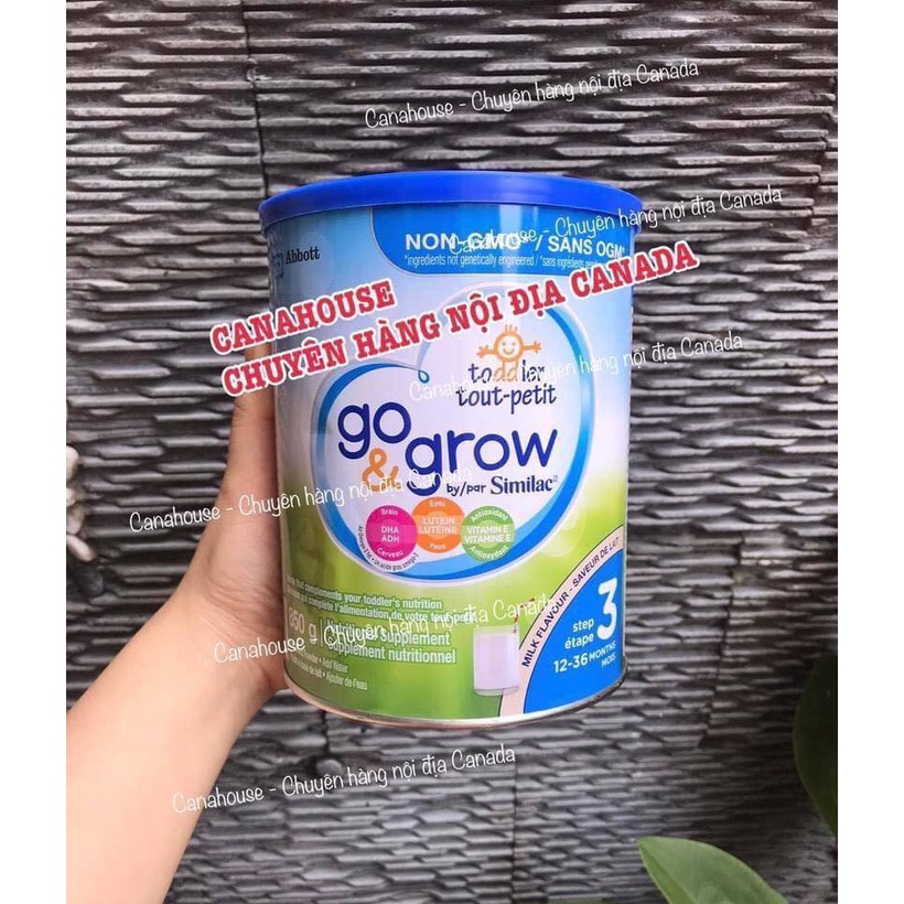 Sữa bột Similac Go Grow Canada 850gr (Vị Sữa)