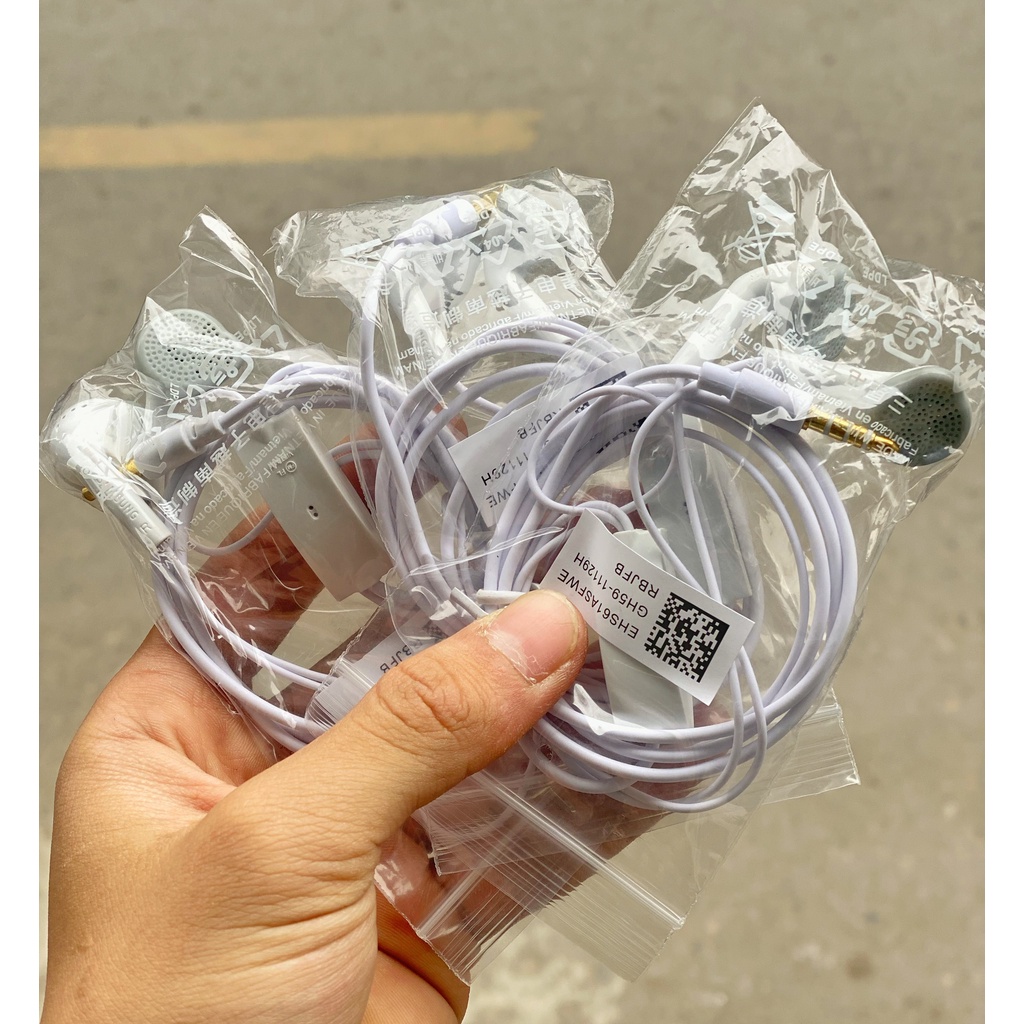Tai nghe nhét tai s5830 jack tròn 3.5mm - Có mic đàm thoại