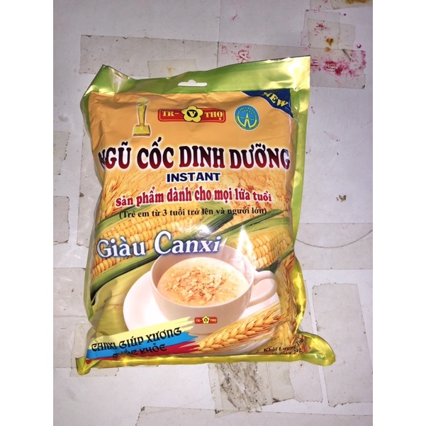 bột ngũ cốc dinh dưỡng trường thọ bịch 20góix24g bổ sung canxi