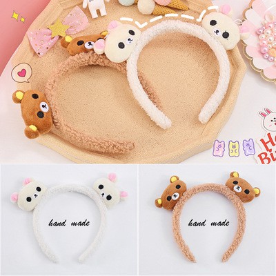 XẢ  HÀNG XPK399 Băng đô bờm tóc gấu nhỏ cute cho nữ