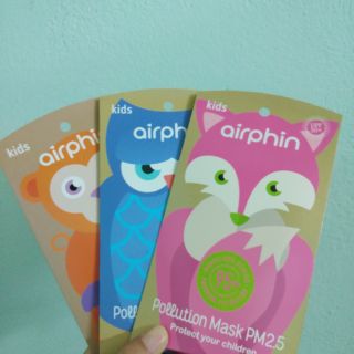 Khẩu Trang Airphin Trẻ Em ( cam, xanh dương ).