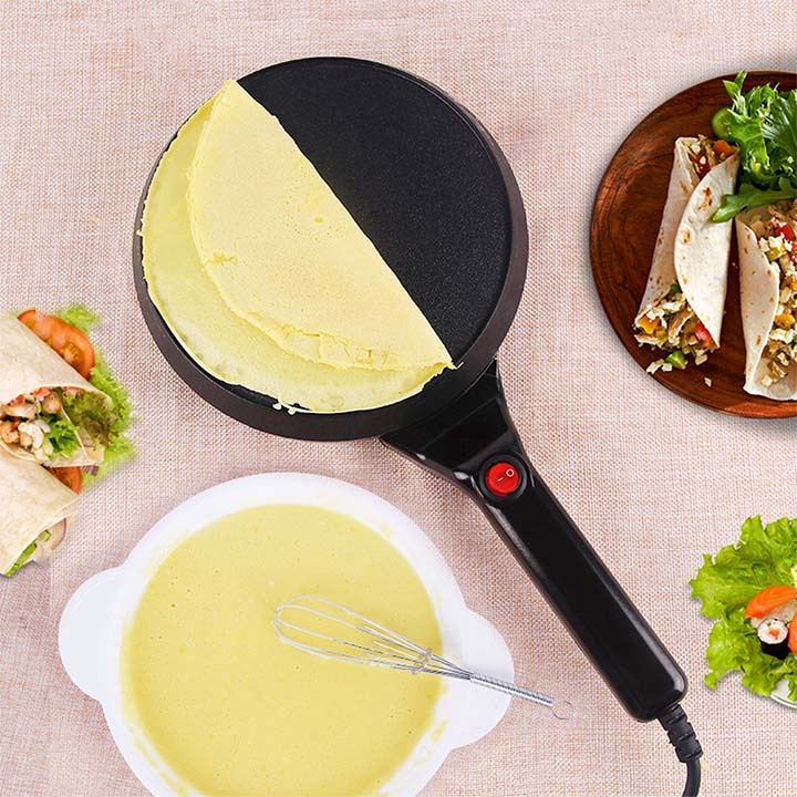 Máy làm bánh tráng, bánh crepe, bánh cuốn chống dính cao cấp