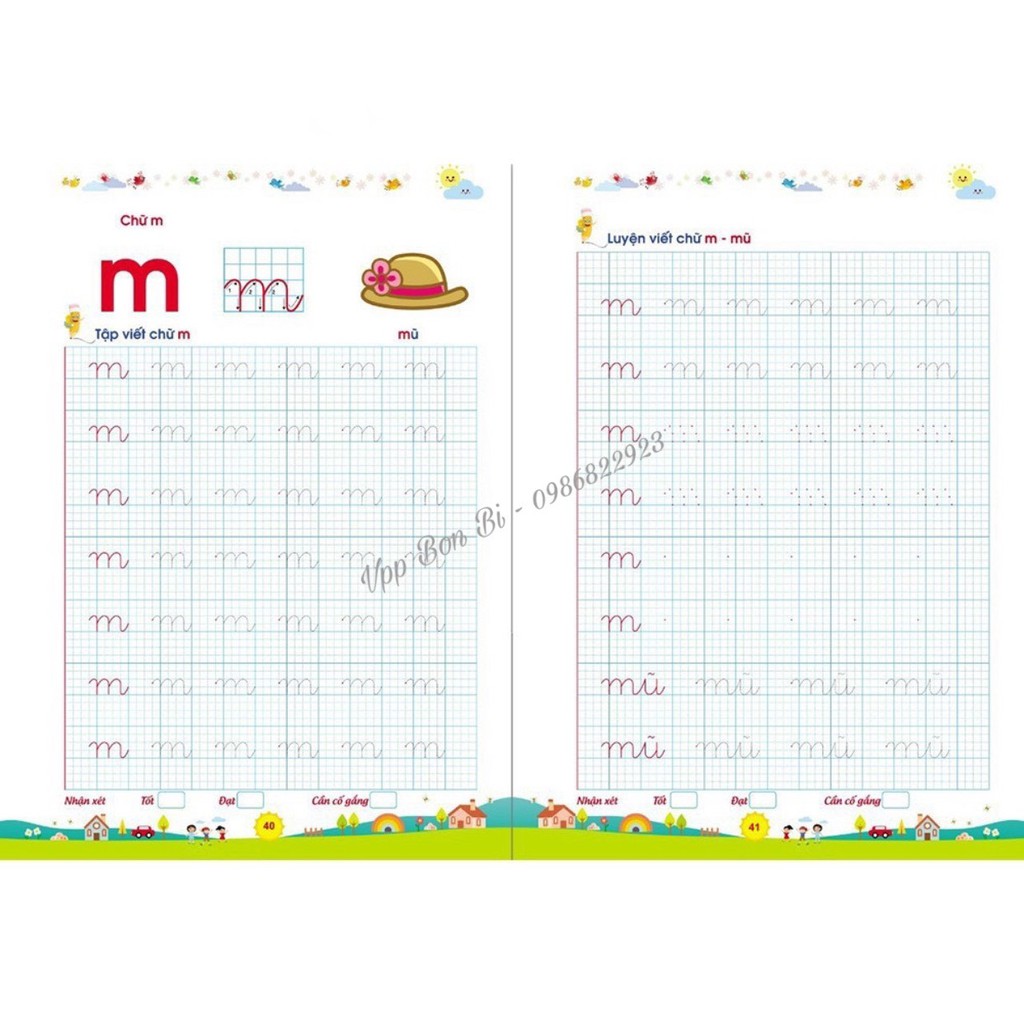 [Mã LIFEBOOK2 giảm 10% đơn 0Đ] Tập tô chữ mầm non - Bé tập tô, tập viết chữ to giá bìa 80k