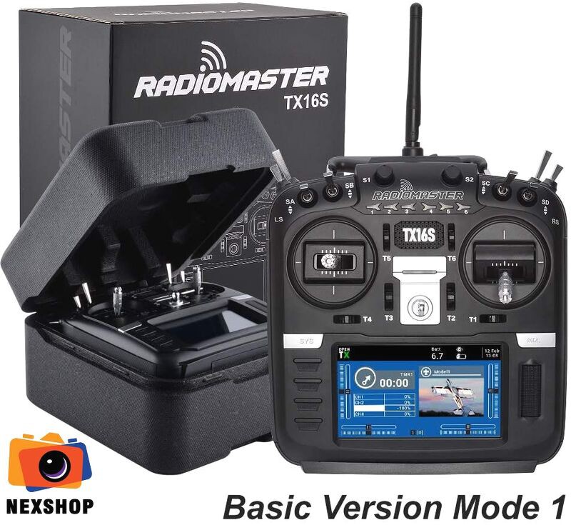 TAY ĐIỀU KHIỂN RADIOMASTER TX16S PHIÊN BẢN HS