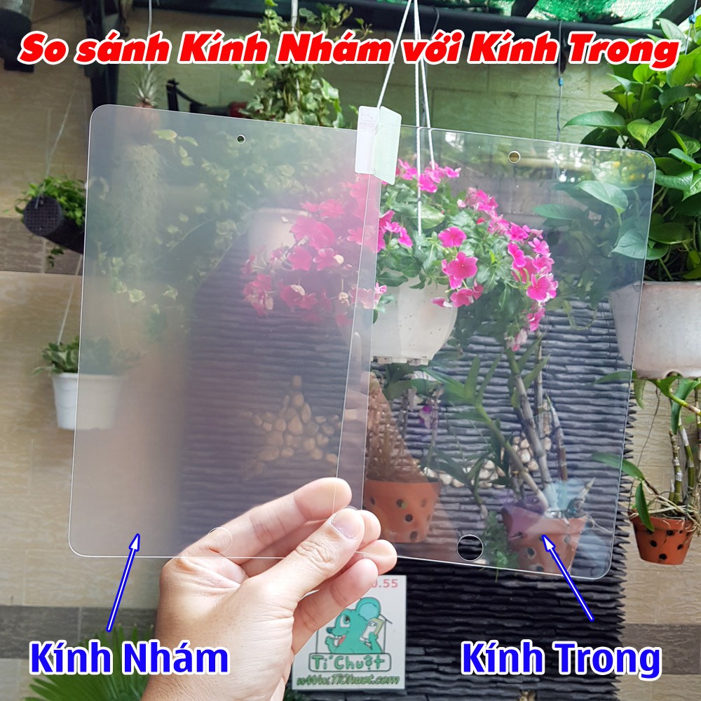 [Nhám Chống Vân Tay-Ảnh Thật] Kính CL iPad 10.2&quot; Gen 7/8/9 2021 Cường Lực Chống Va Đập