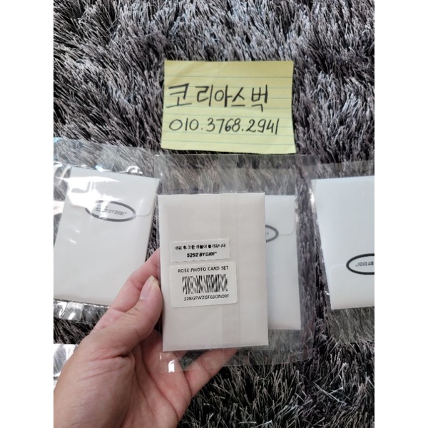 BỘ ẢNH THẺ ROSÉ BLACKPINK 5252 BY OIOI