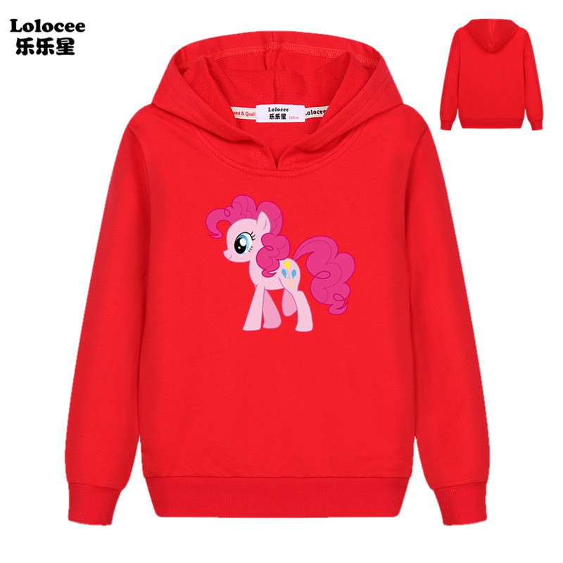 Áo Hoodies Tay Dài Hoạ Tiết My Little Pony Cho Bé Gái