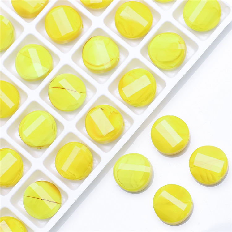 Set 10 Hạt Cườm Xỏ Lỗ 14mm Dùng Để Làm Đồ Trang Sức Thủ Công