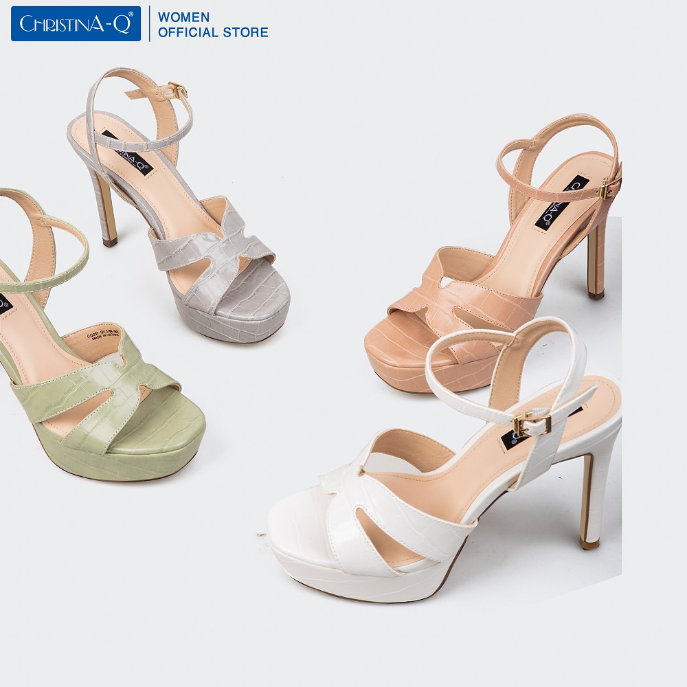 Giày Sandals Nữ Gót Nhọn ChristinA-Q XDN257
