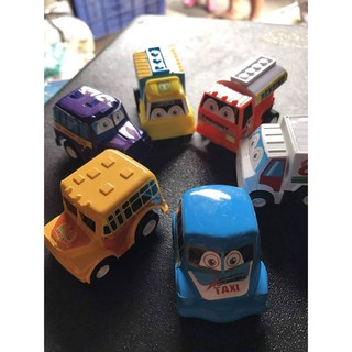 set 6 ô tô chạy đà