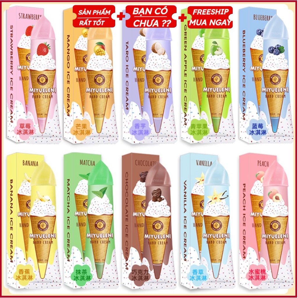 PVN40005 Kem dưỡng da tay Miyueleni, hương thơm đặc biệt cho nữ .