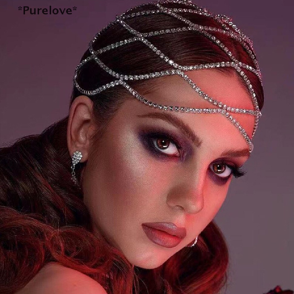 1 Mũ Lưới Trùm Đầu Đính Đá Pha Lê Thời Trang