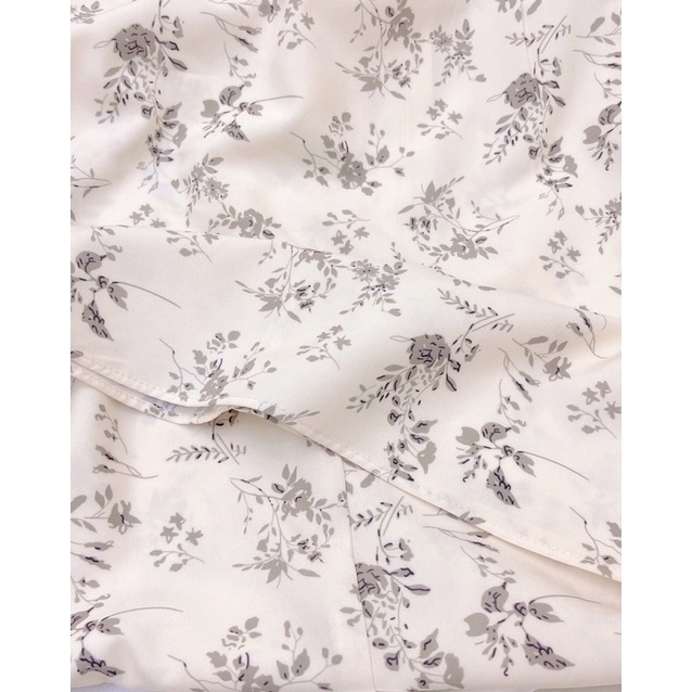 Váy Hoa Nhí Vintage [Freeship] Đầm Nữ Maxi Hoa Cổ Vuông bánh bèo hoa nhí Full Size | BigBuy360 - bigbuy360.vn