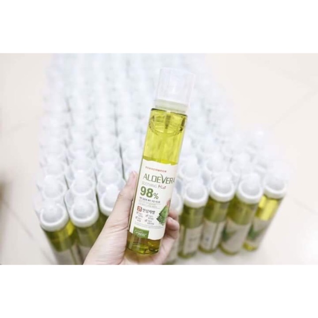 XỊT KHOÁNG ALOE VERA 98% SOOTHING MIST