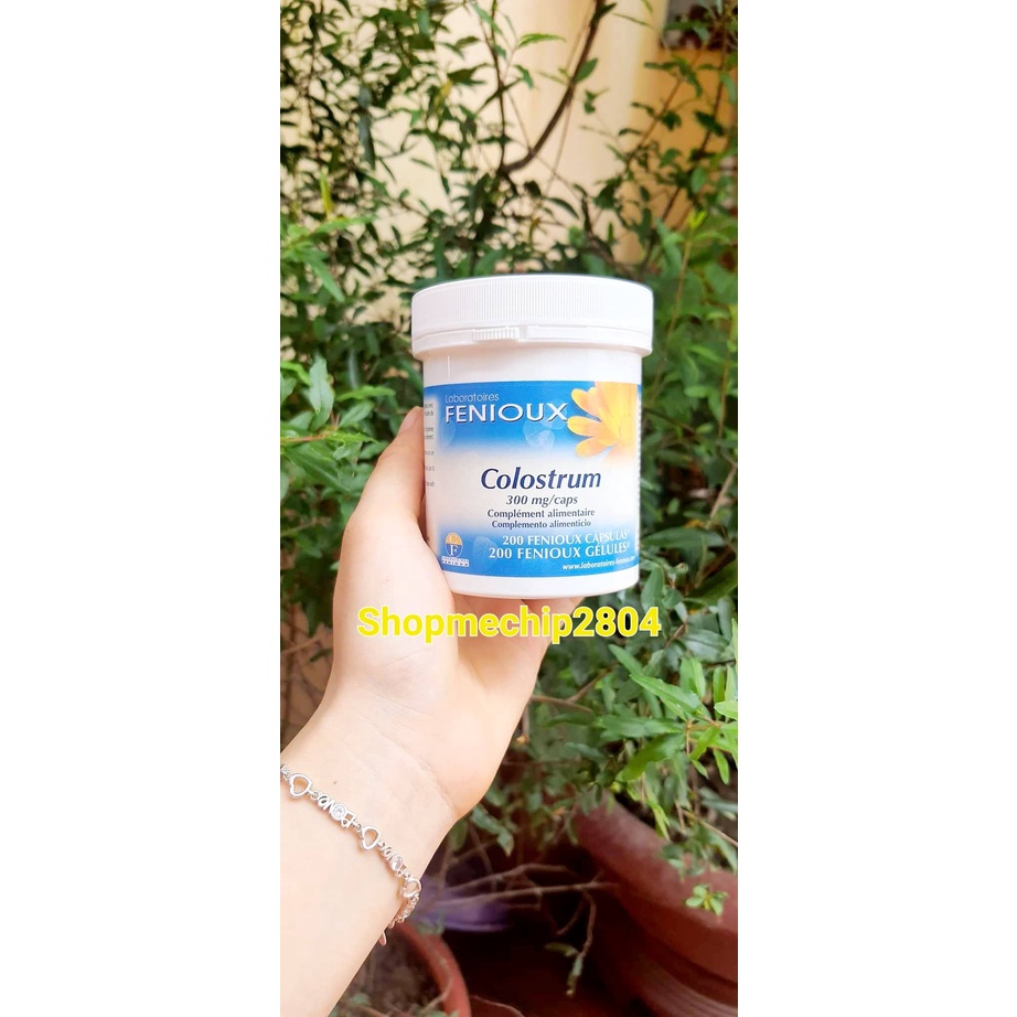 (Date T3/2025)Sữa non Pháp Fenioux Colostrum hộp 200 viên