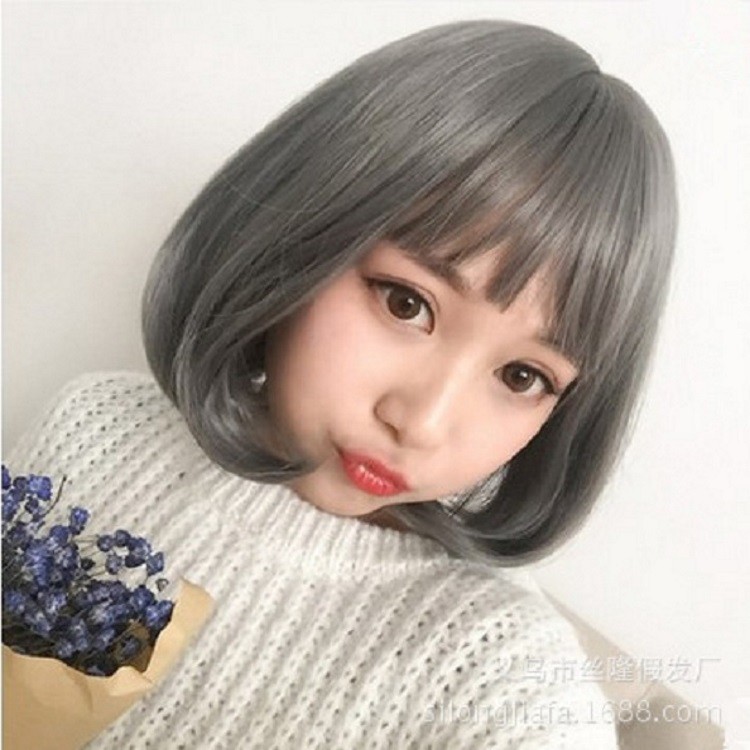 Tóc giả nữ hàn quốc + Tặng kèm lưới TG66