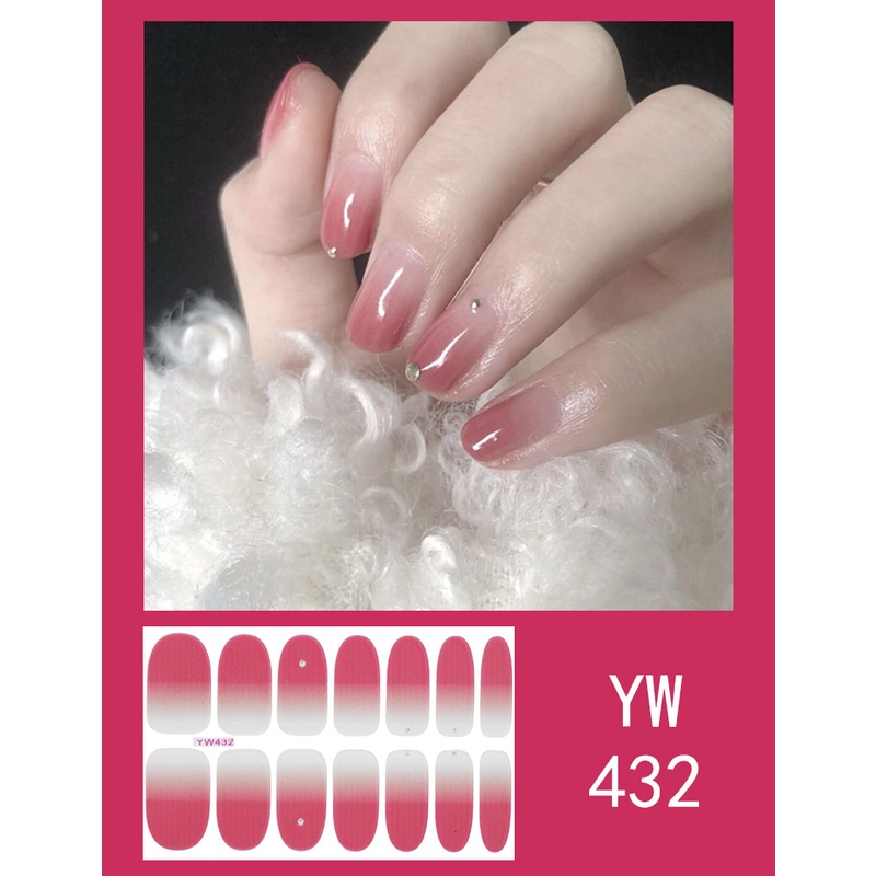 Miếng dán trang trí móng 3D nhiều mẫu tùy chọn cho nữ